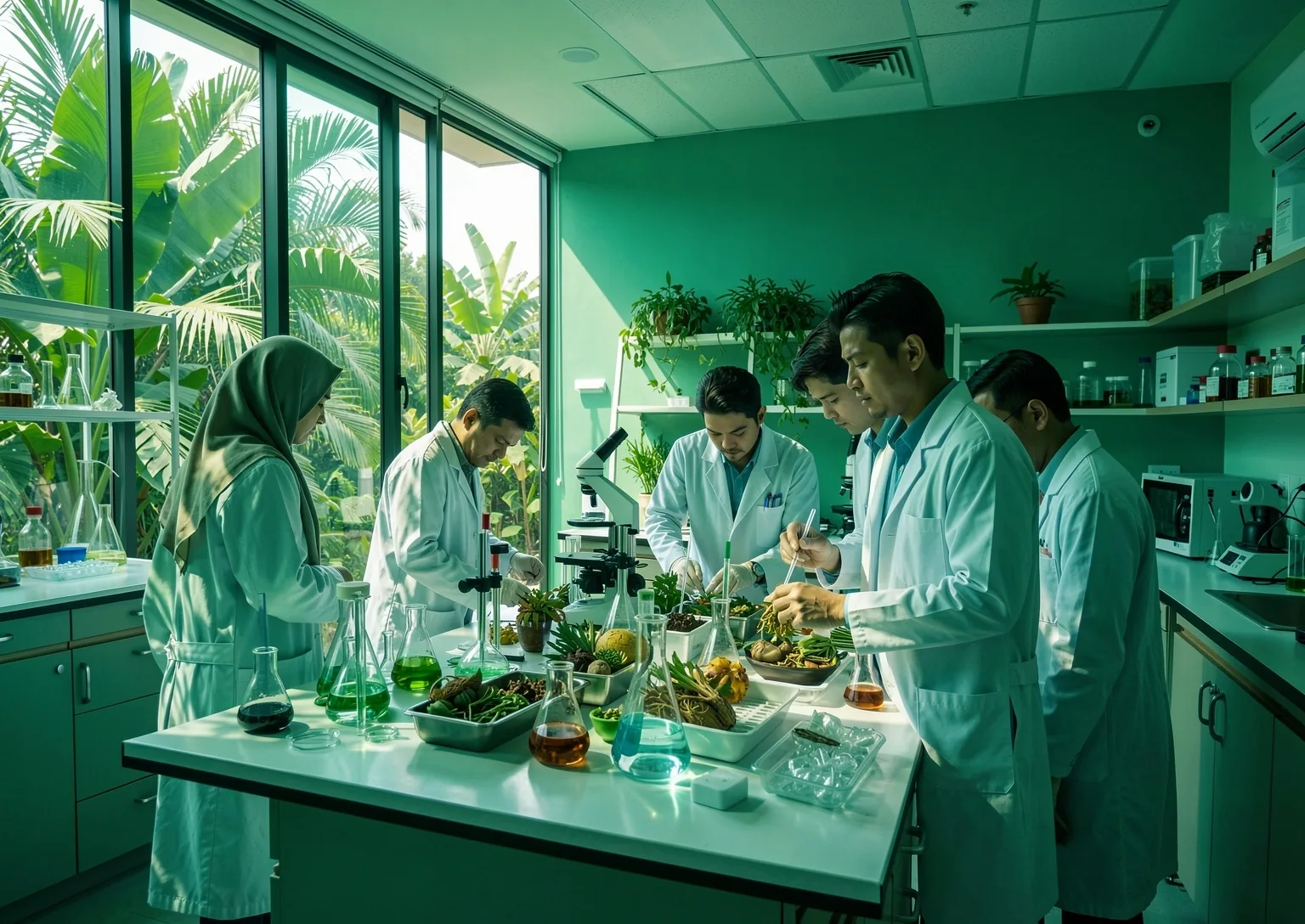 Natural Indonesian botanical source